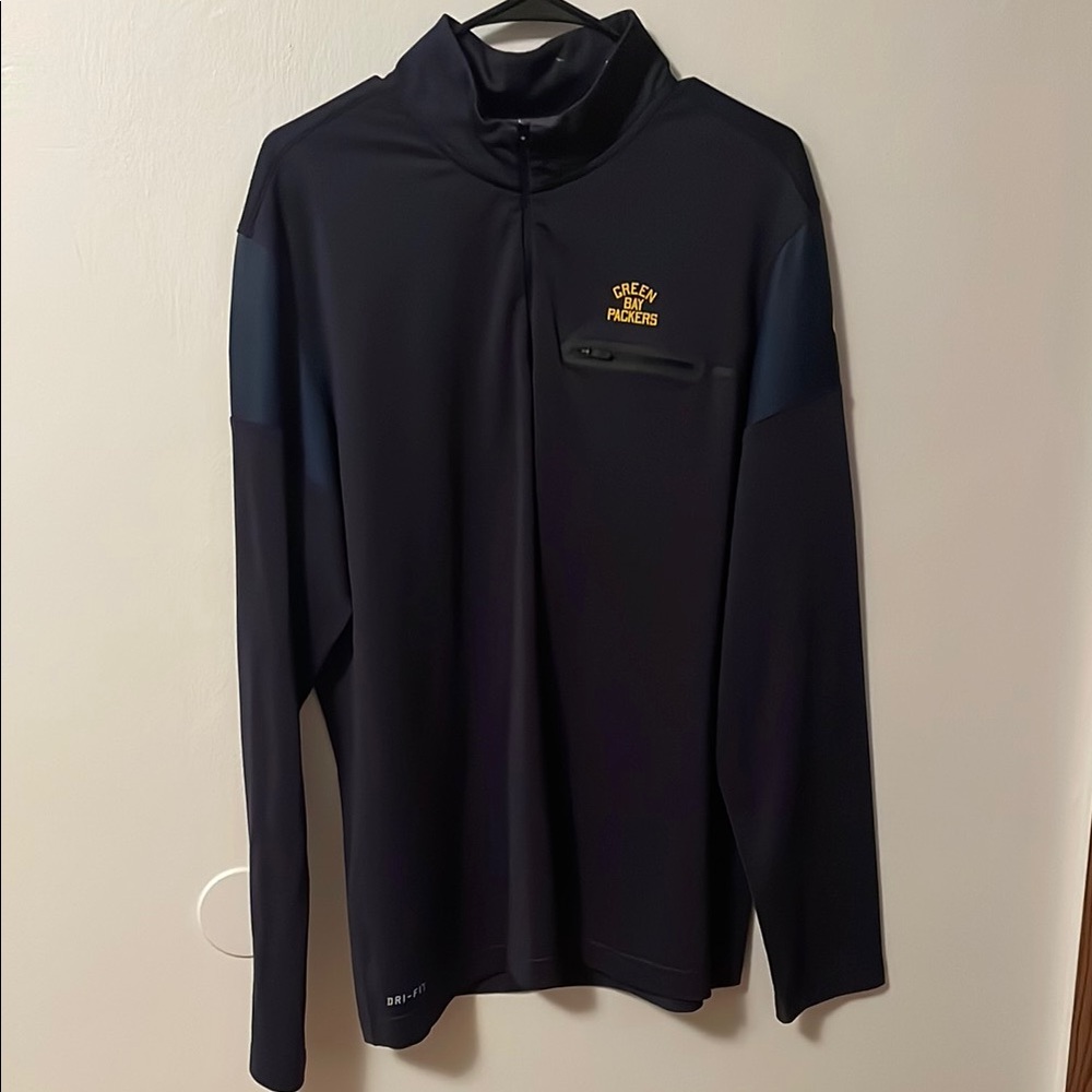 Nike Green Bay Packers Black Jacket